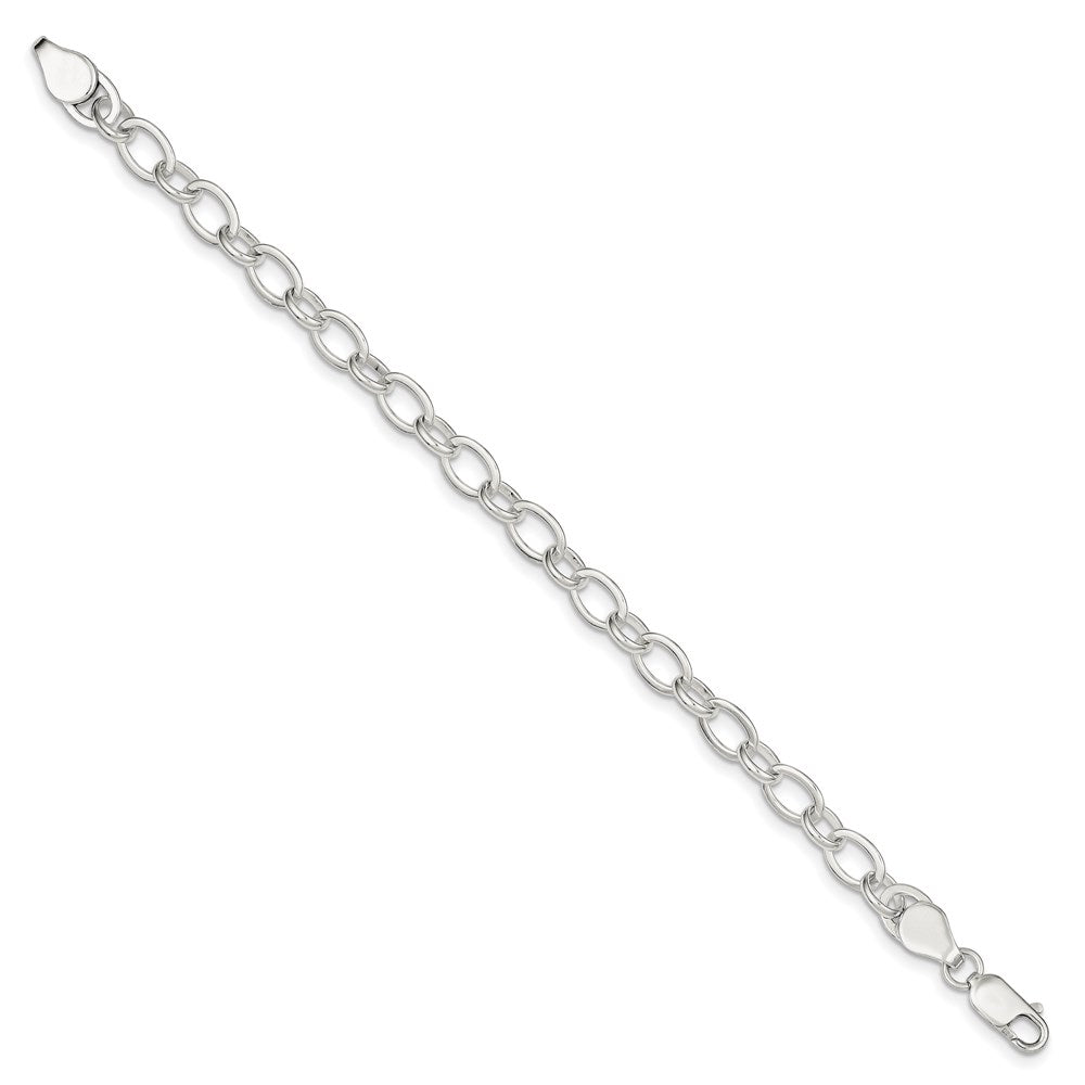 Sterling Silver Fancy Link Bracelet
