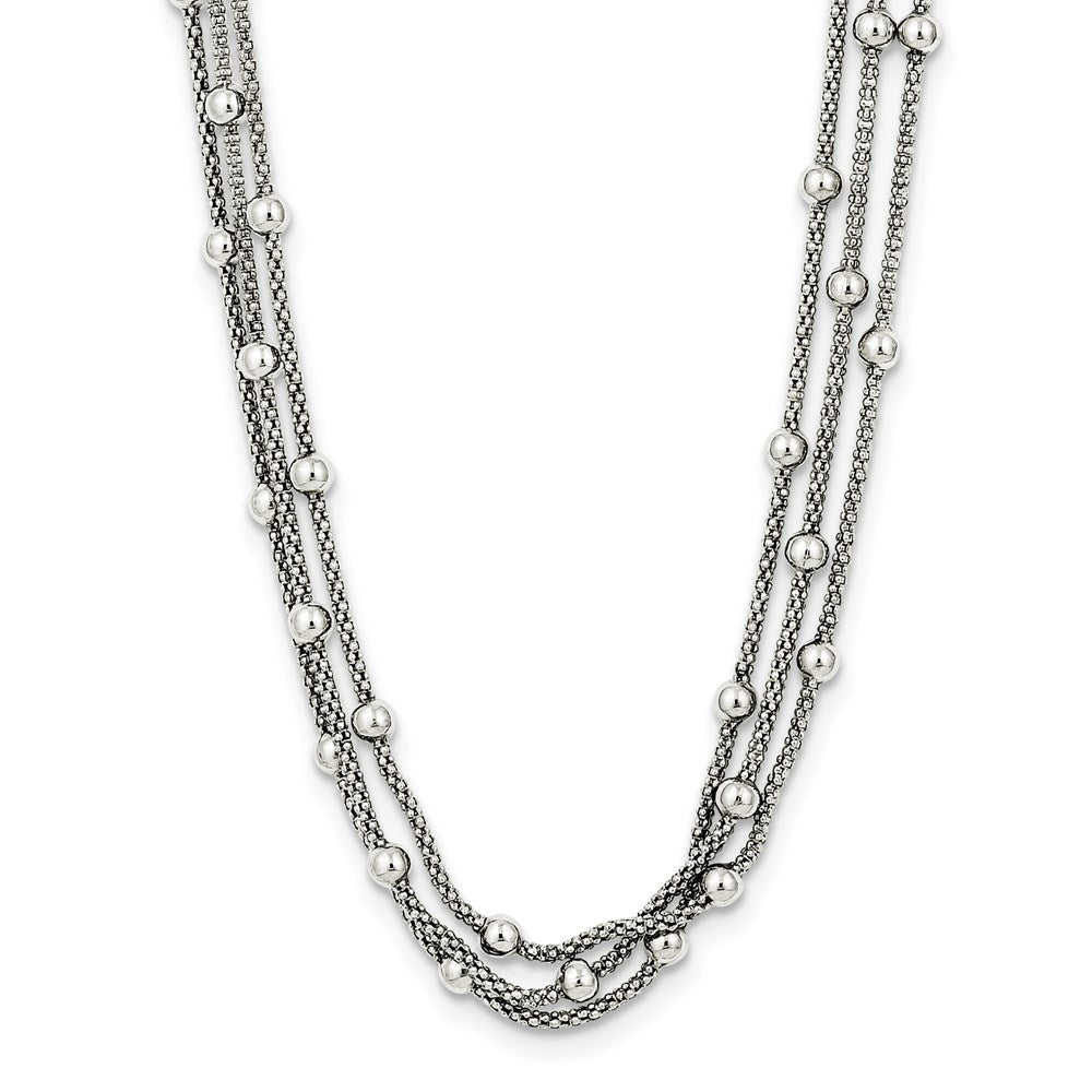 Sterling Silver Polished Necklace