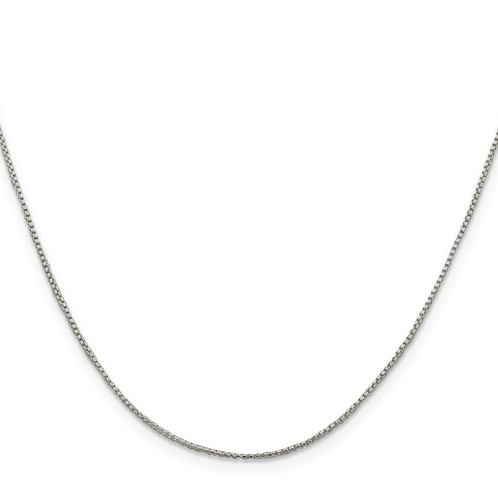 Sterling Silver Round Box Chain