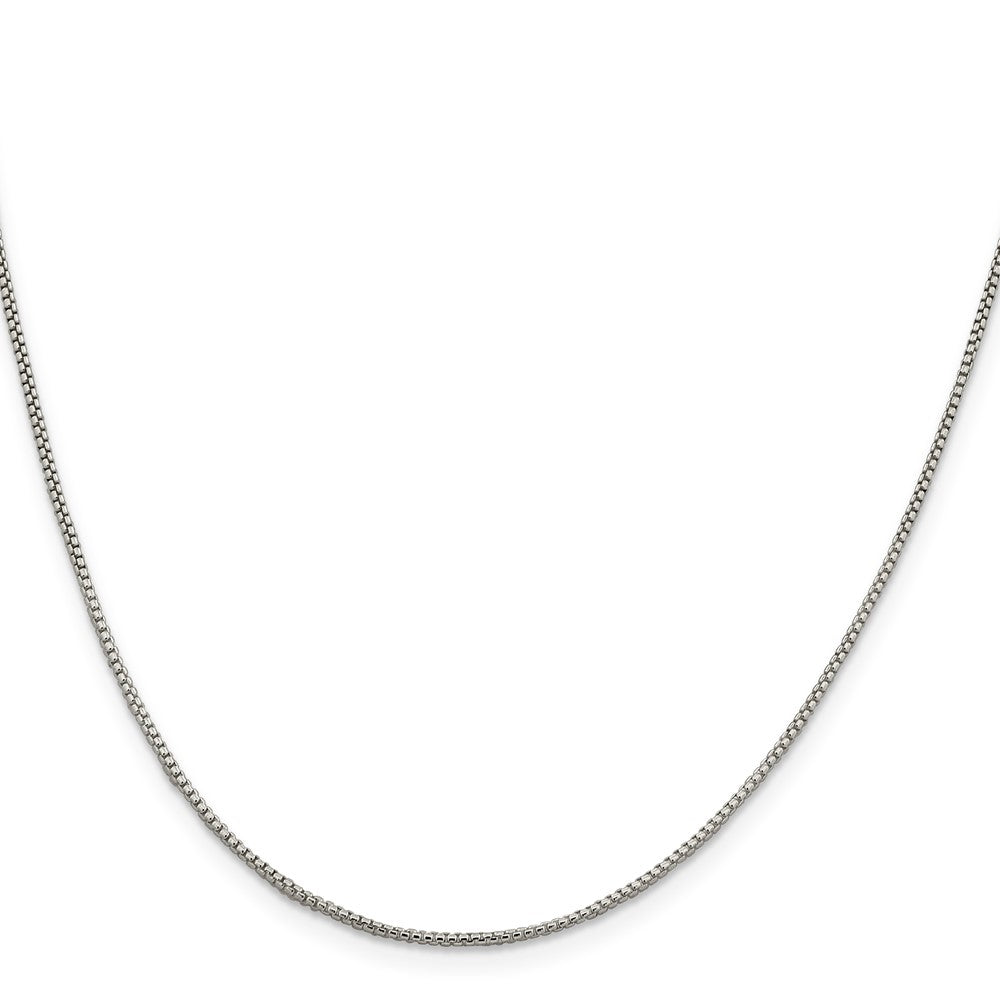 Sterling Silver Round Box Chain