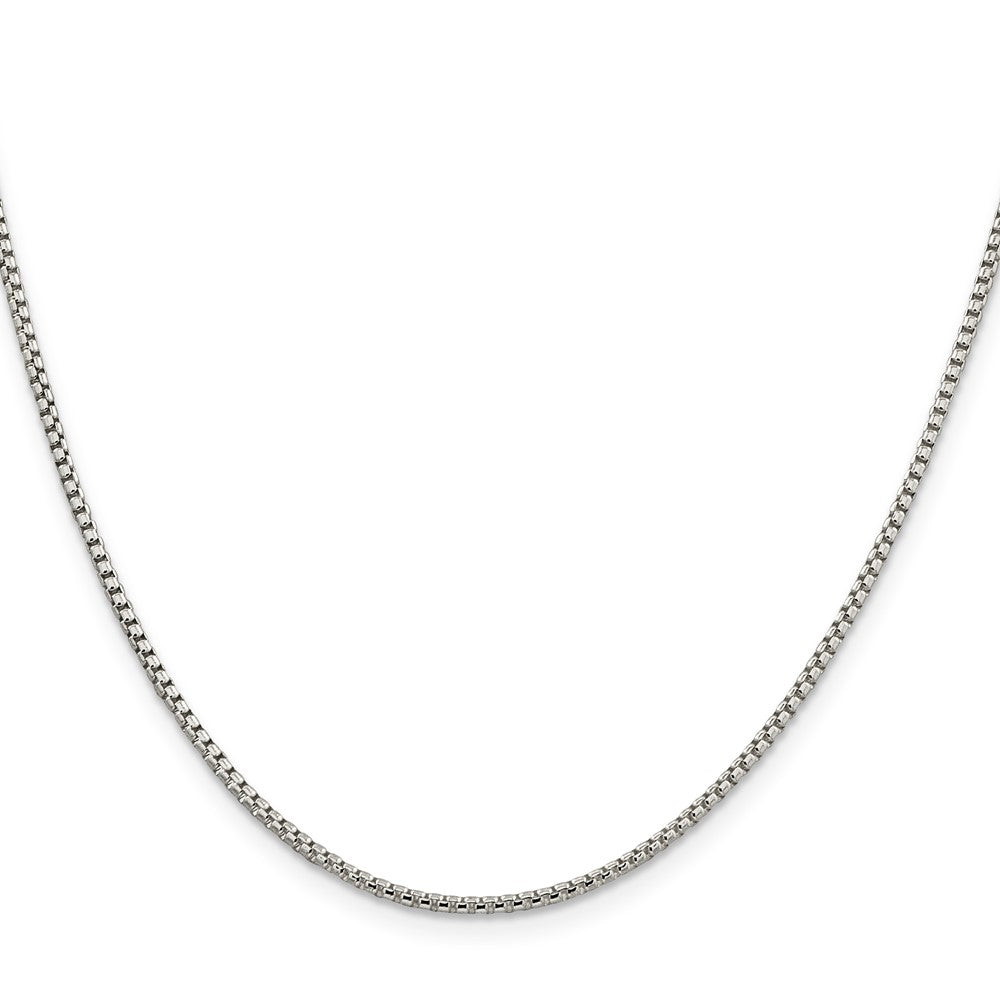 Sterling Silver Round Box Chain