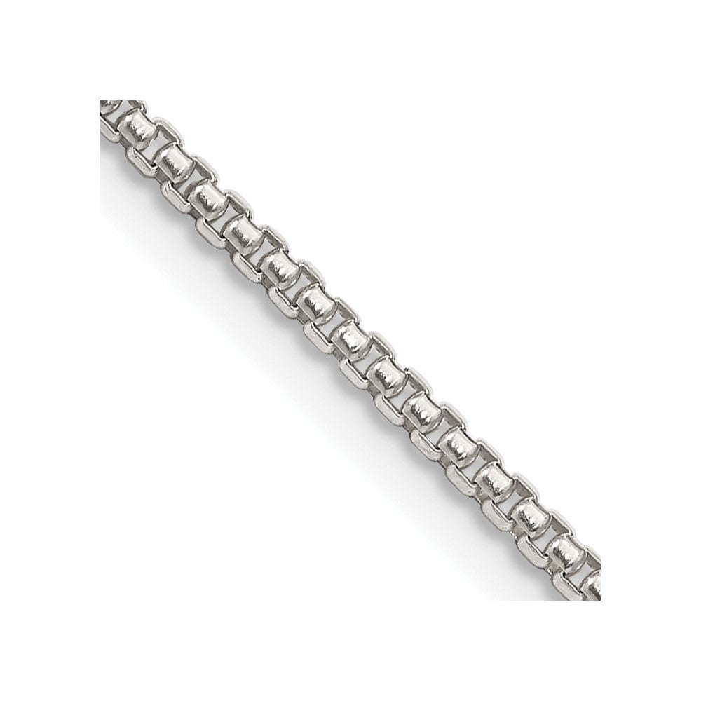 Sterling Silver Round Box Chain