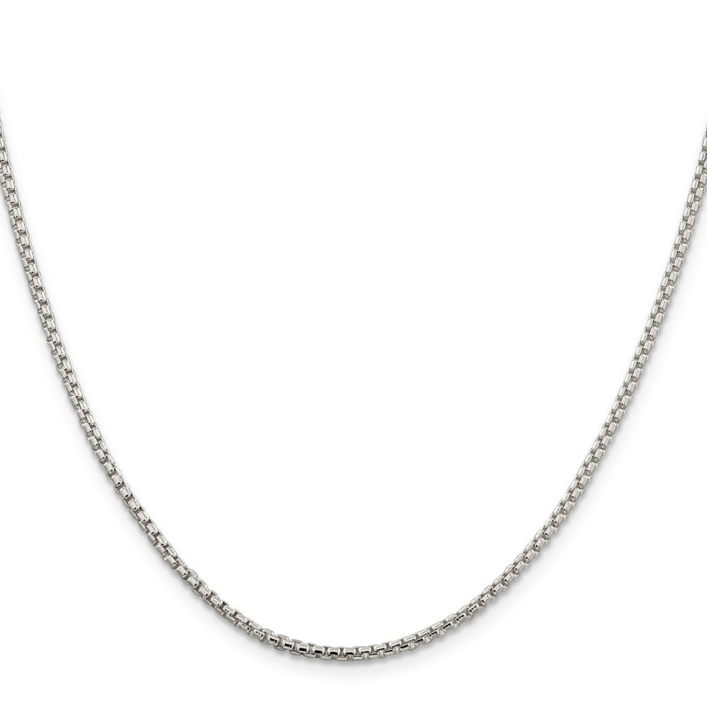 Sterling Silver Round Box Chain