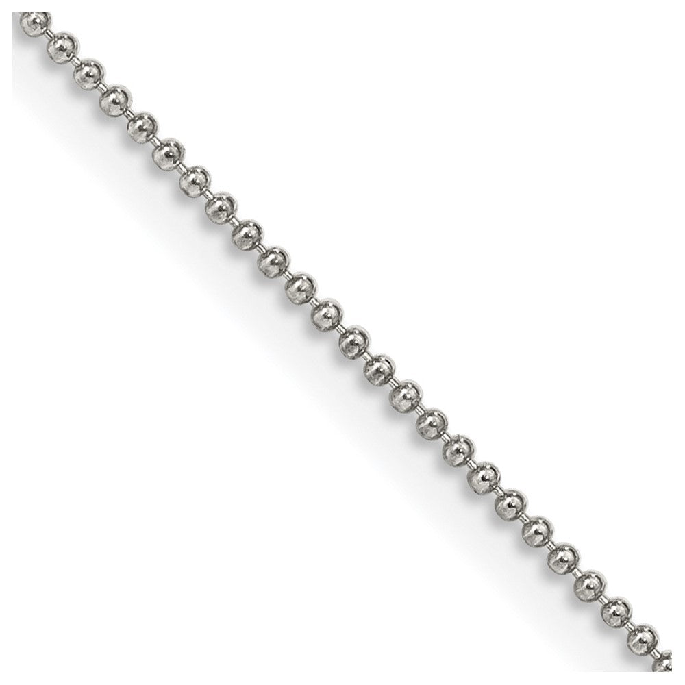 Sterling Silver Beaded Chain