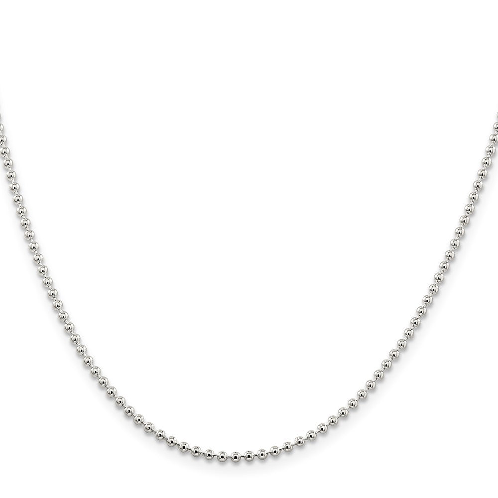 Sterling Silver Beaded Chain