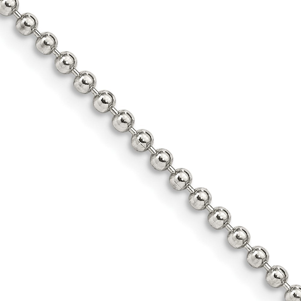 Sterling Silver Beaded Chain