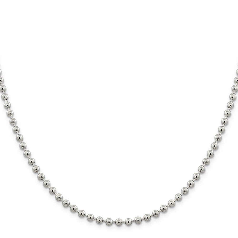 Sterling Silver Beaded Chain