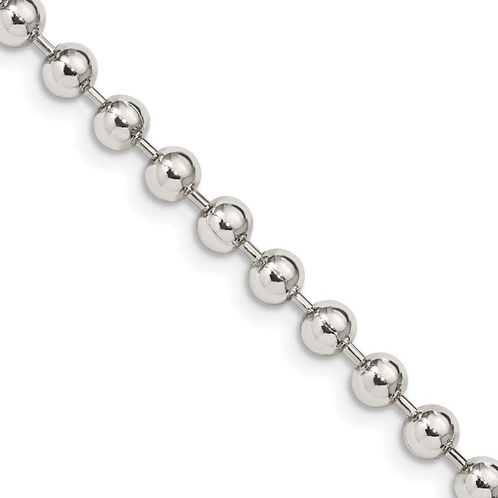 Sterling Silver Beaded Chain