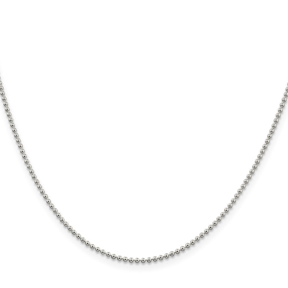 Sterling Silver Beaded Chain