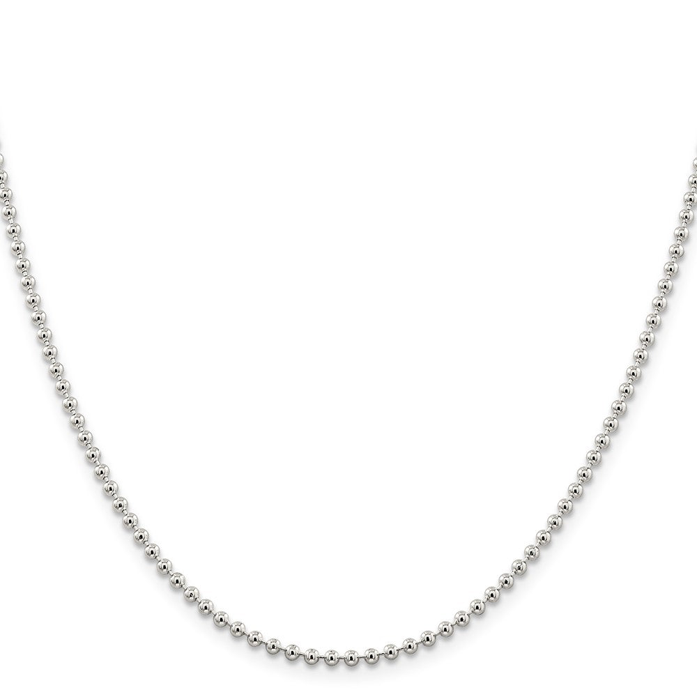 Sterling Silver Beaded Chain