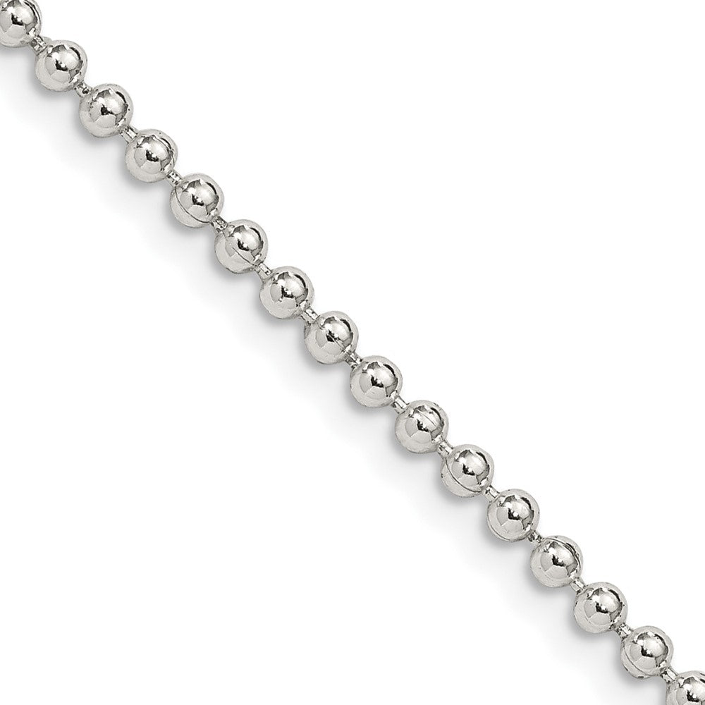 Sterling Silver Beaded Chain