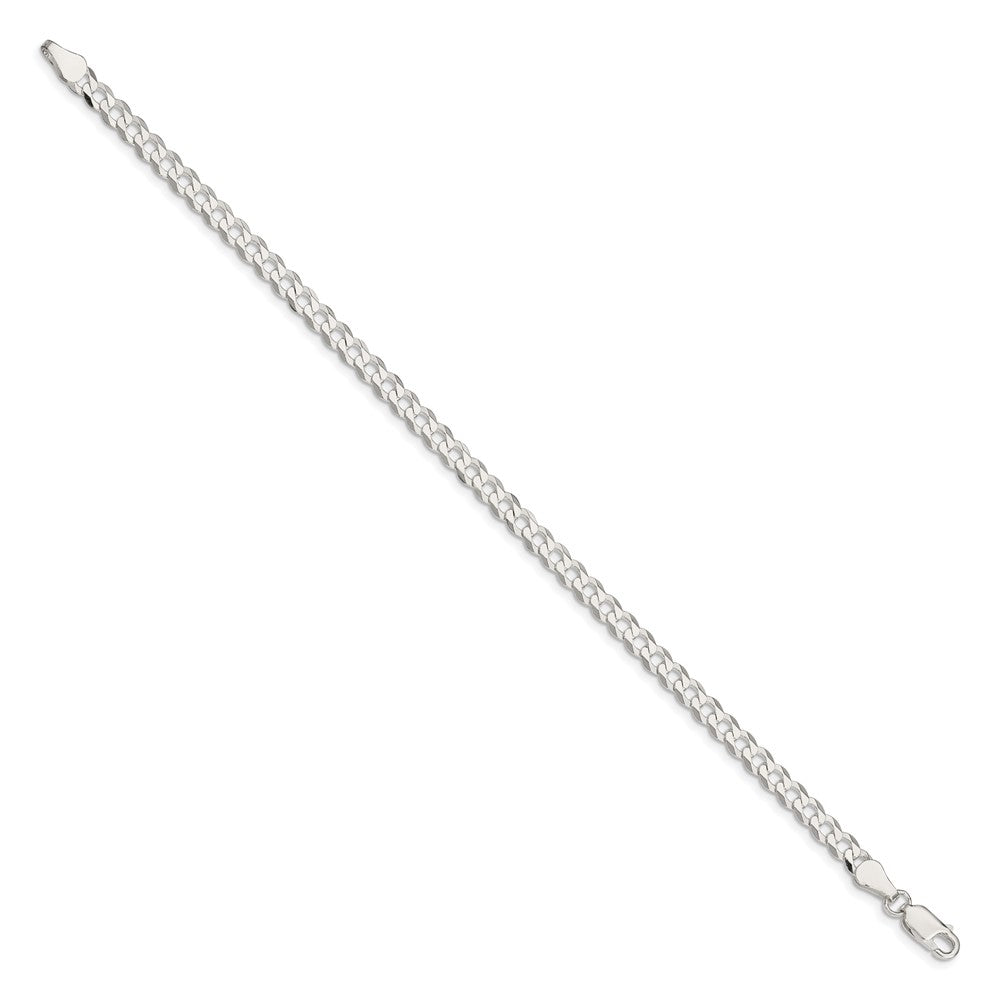 Sterling Silver Flat Curb Chain