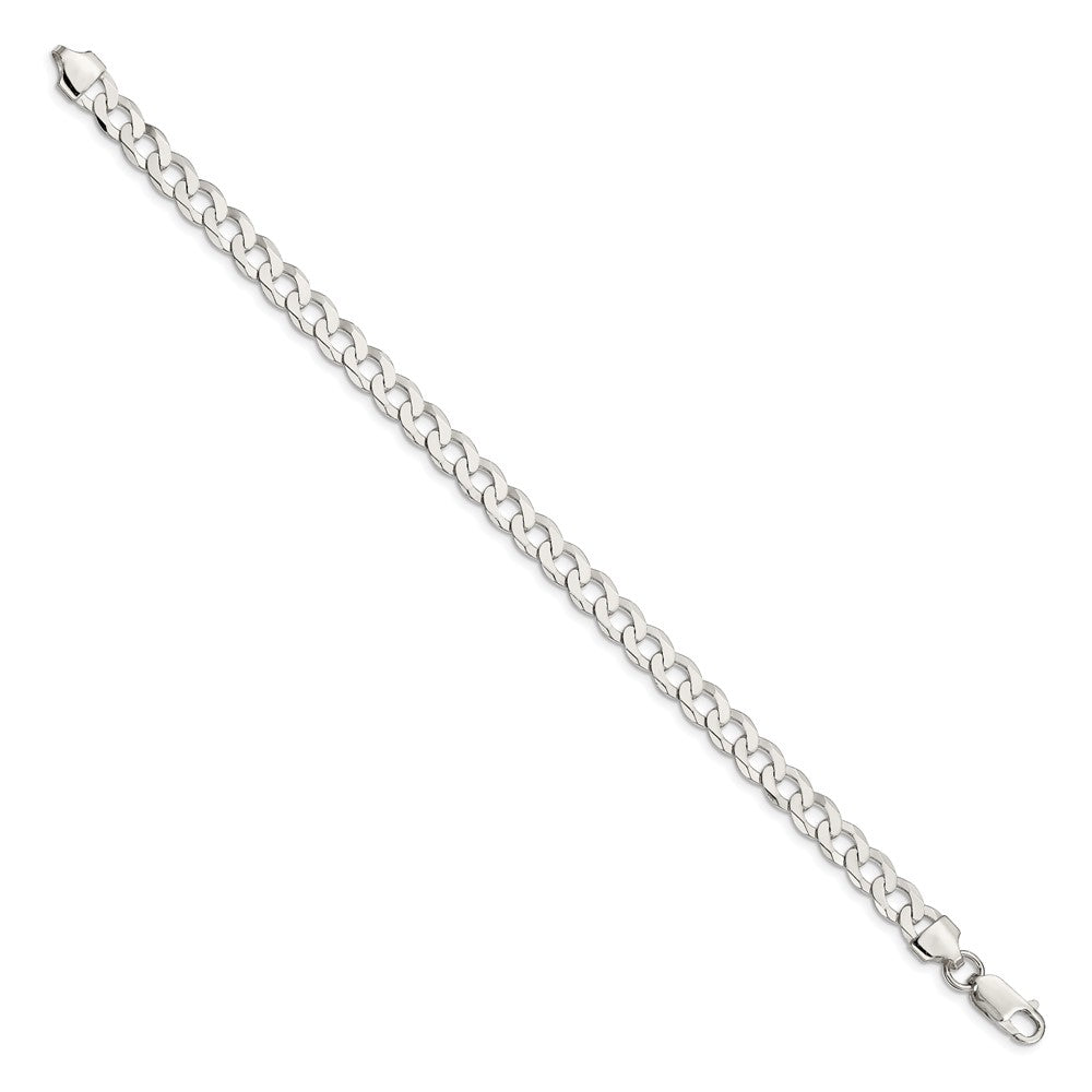 Sterling Silver Flat Curb Chain