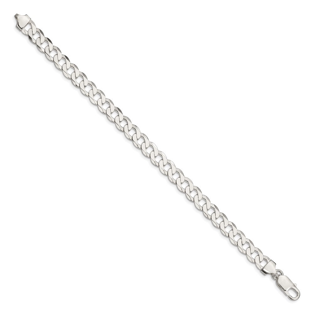 Sterling Silver Flat Curb Chain