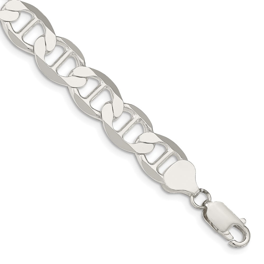 Sterling Silver 9.95mm Flat Anchor Chain