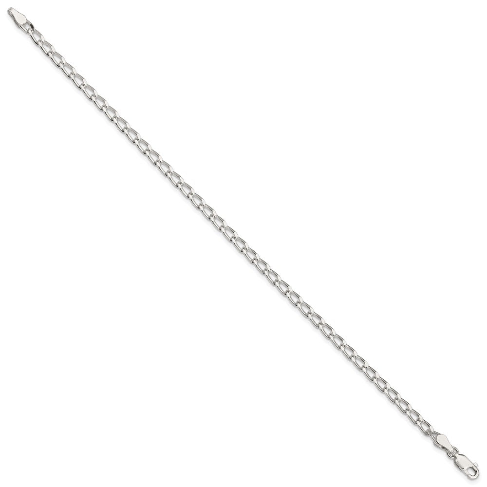 Sterling Silver Open Elongated Link Chain