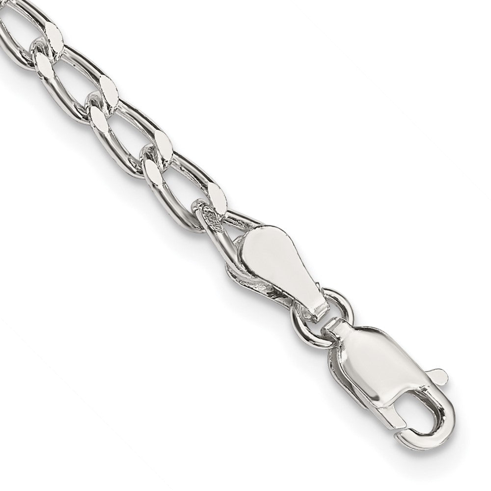 Sterling Silver Open Elongated Link Chain