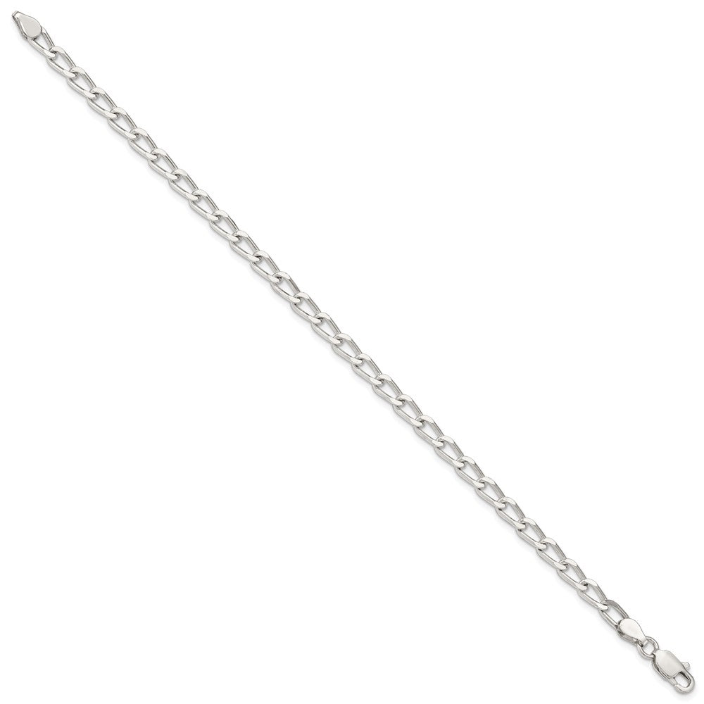 Sterling Silver Open Elongated Link Chain