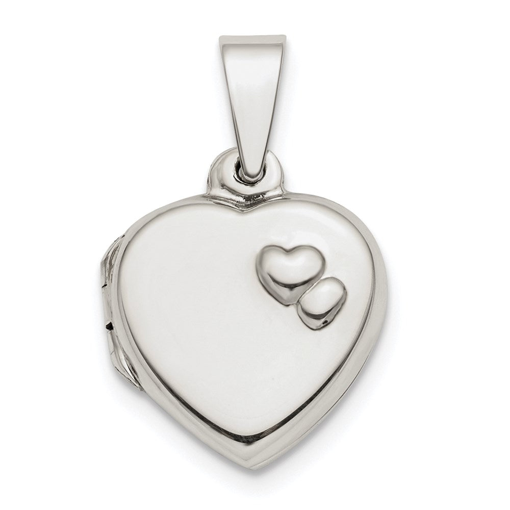 Sterling Silver Polished Heart Locket