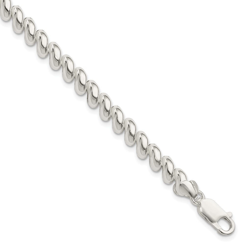 Sterling Silver Polished San Marco Bracelet