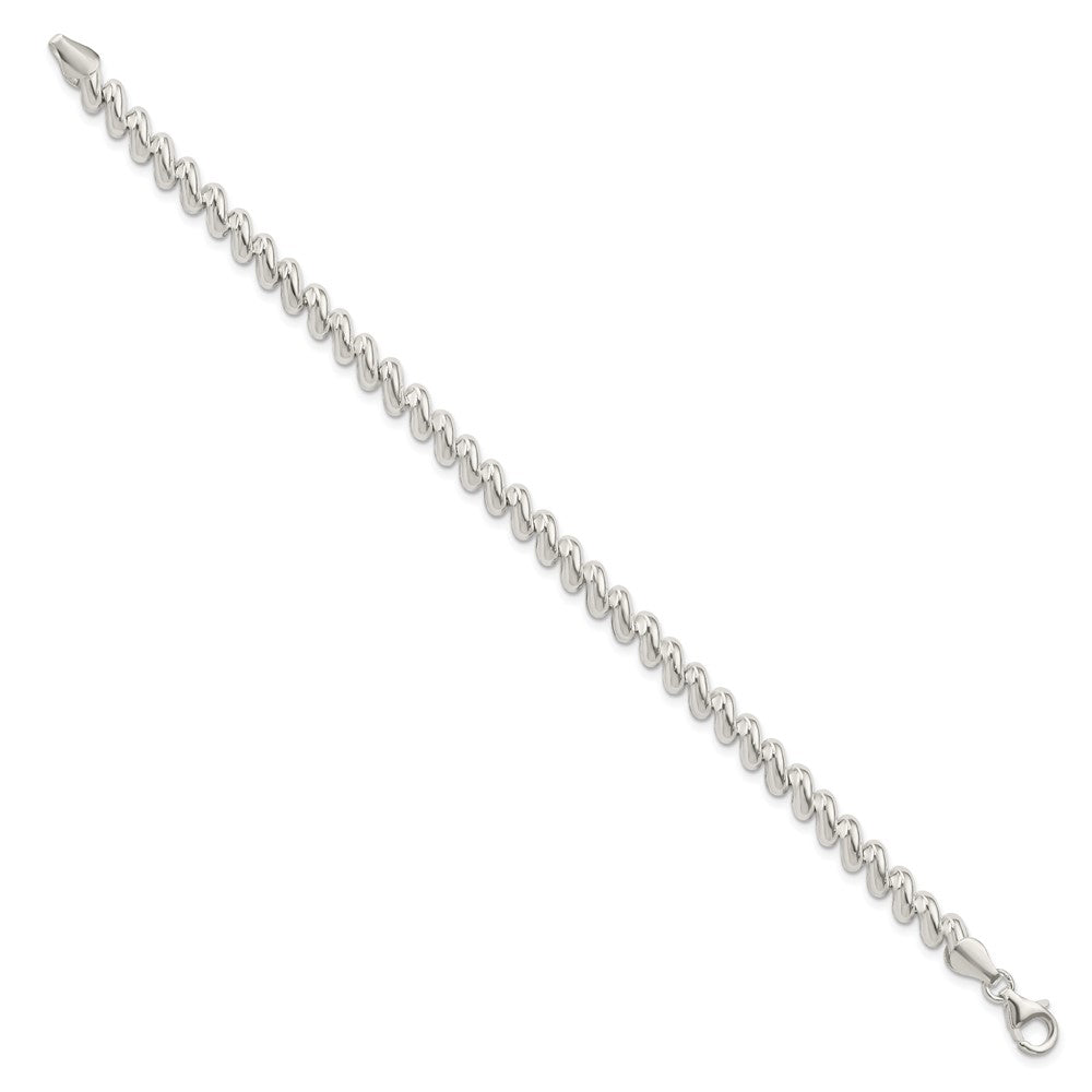 Sterling Silver Polished San Marco Bracelet