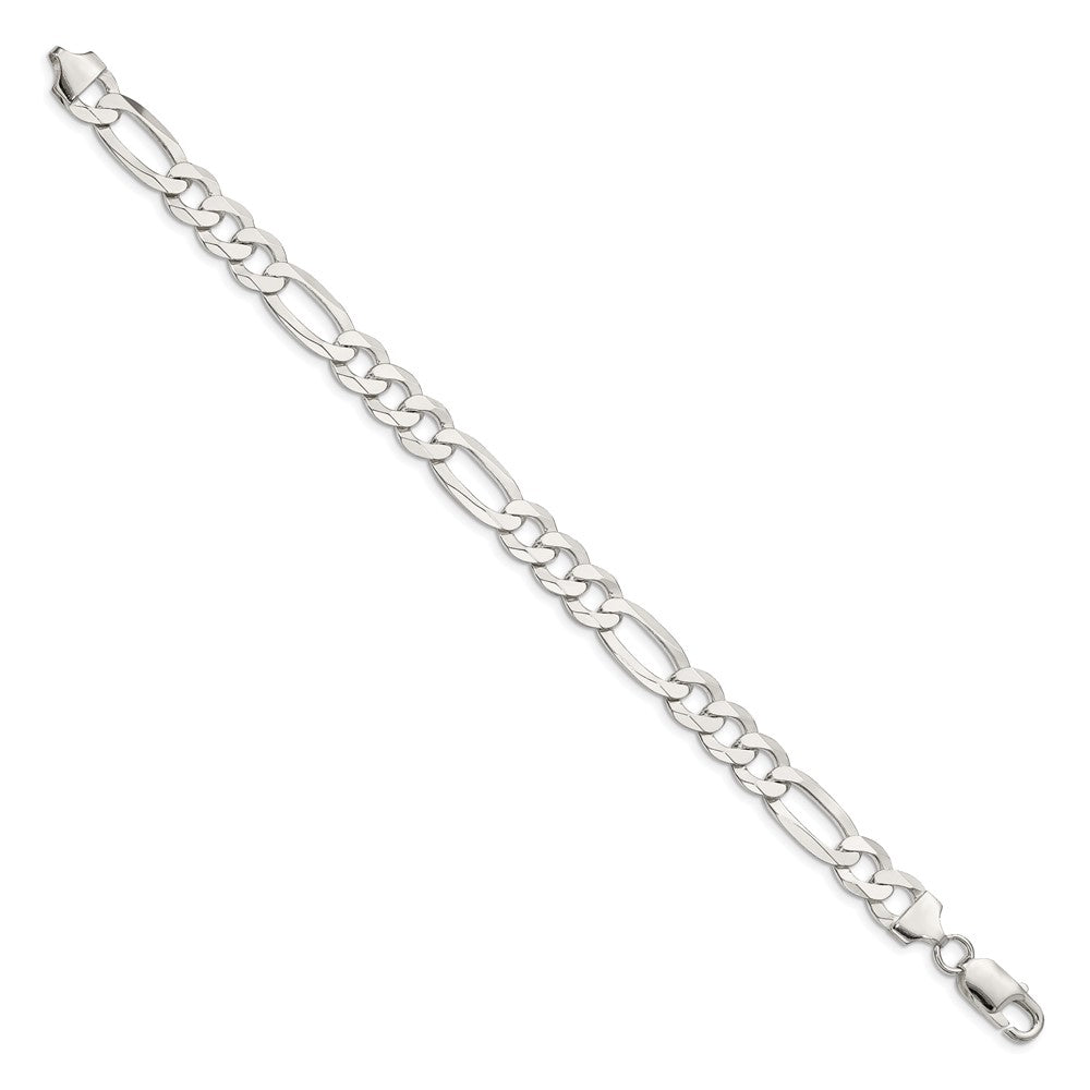 Sterling Silver Lightweight Flat Figaro Chain