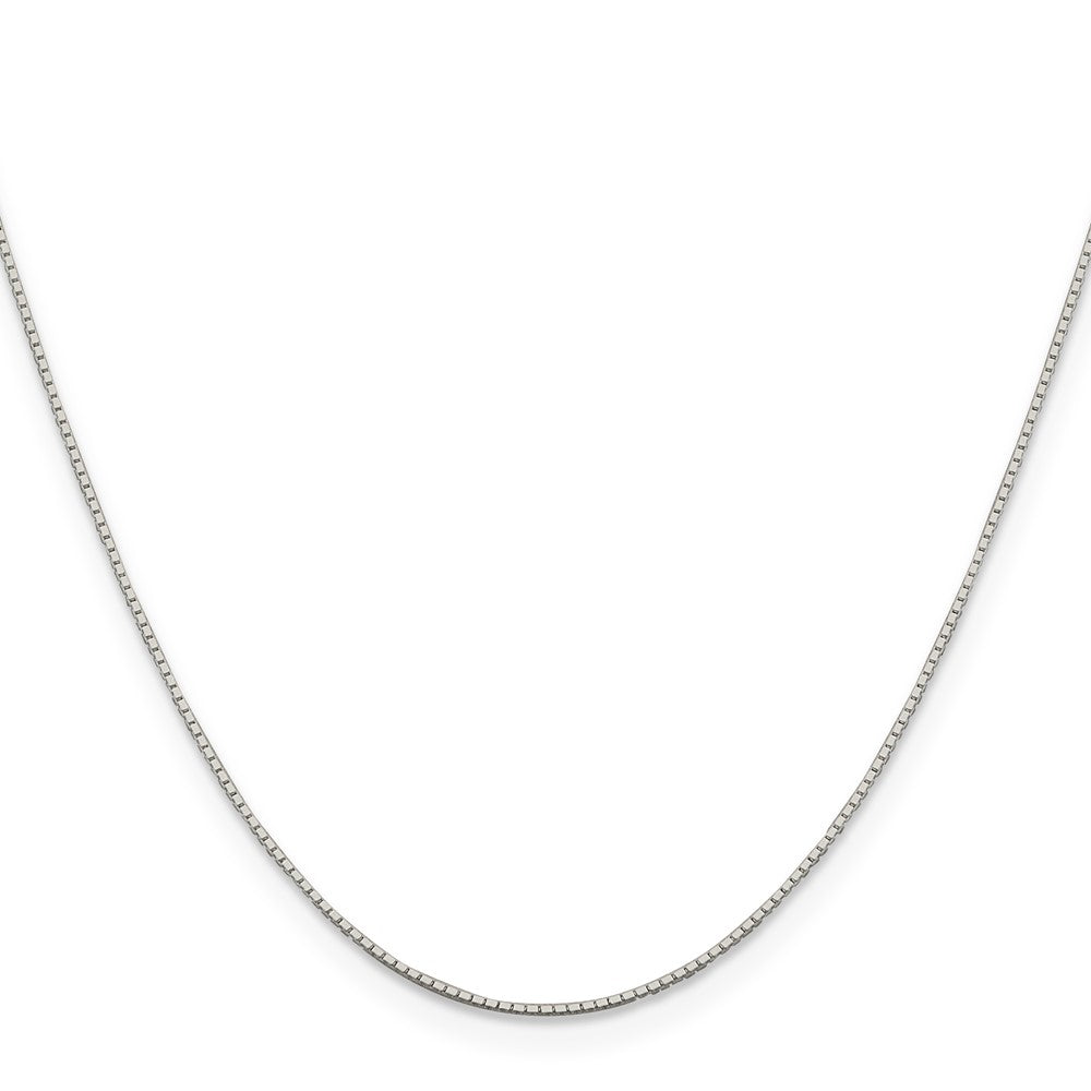 Sterling Silver Mirror Box Chain