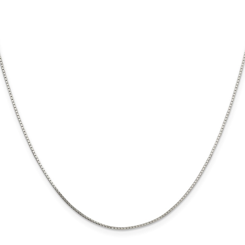 Sterling Silver Mirror Box Chain