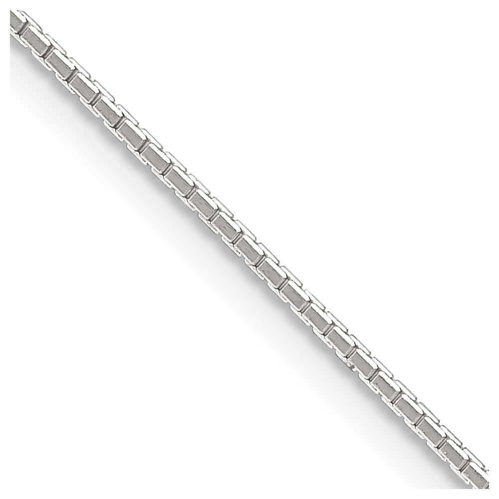 Sterling Silver 8 Sided Mirror Box Chain