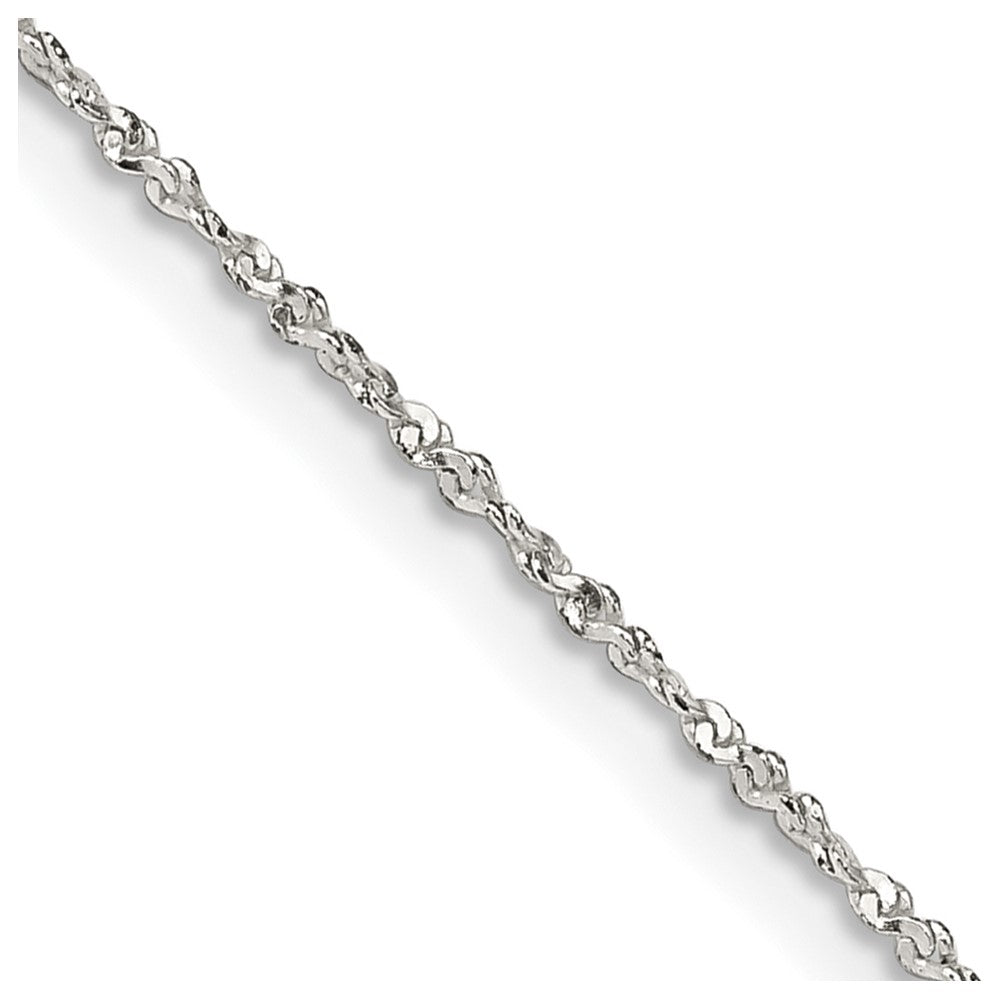 Sterling Silver Twisted Serpentine Chain