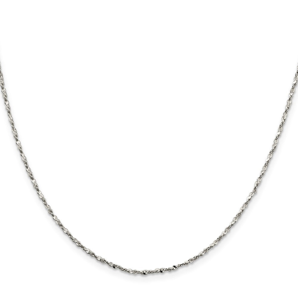 Sterling Silver Twisted Serpentine Chain