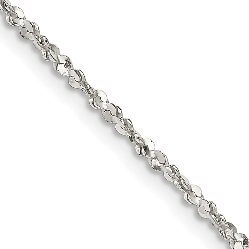 Sterling Silver Twisted Serpentine Chain