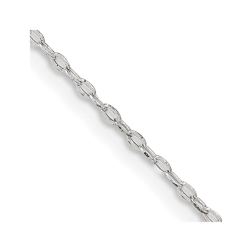 Sterling Silver Flat Oval Cable Chain