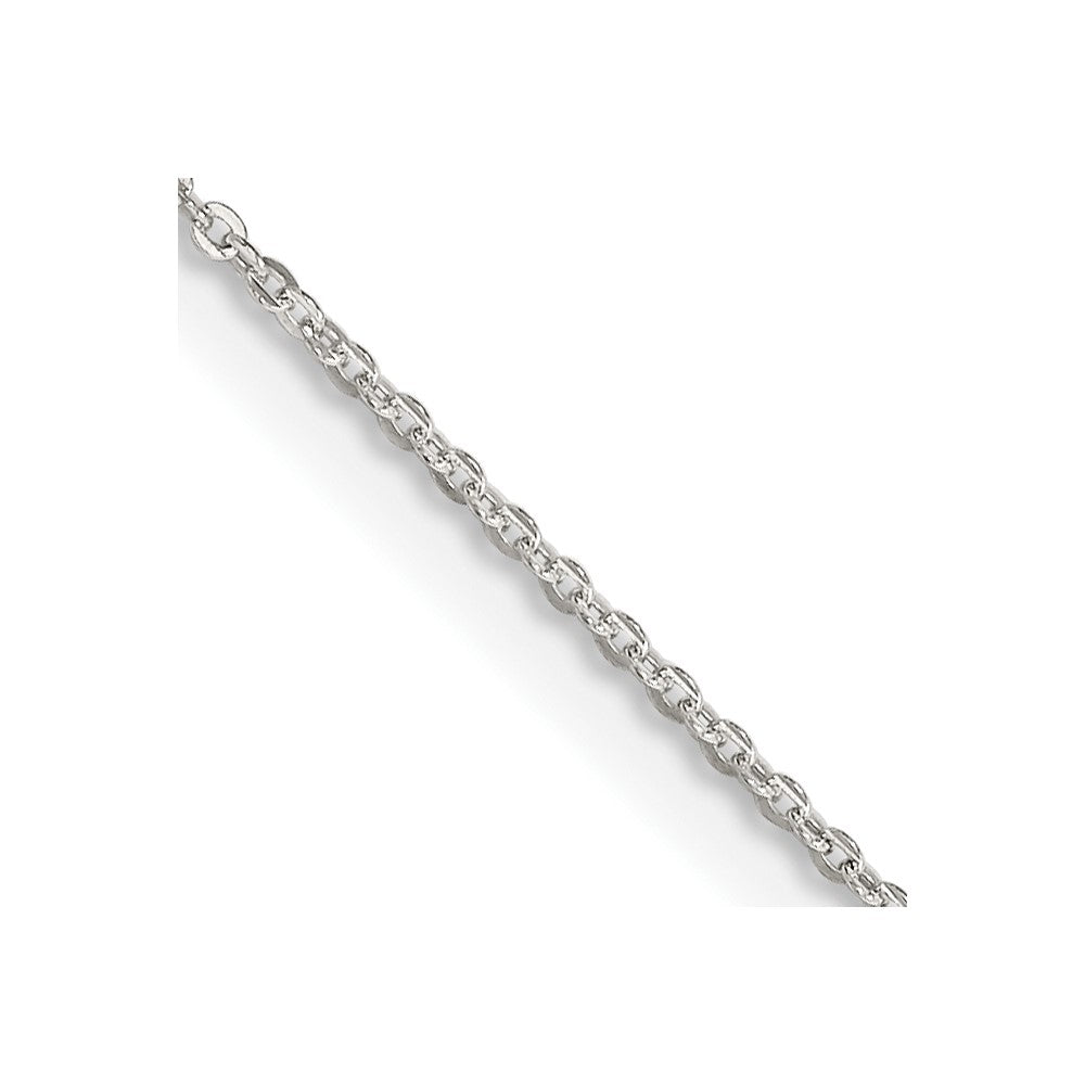 Sterling Silver Flat Cable Chain