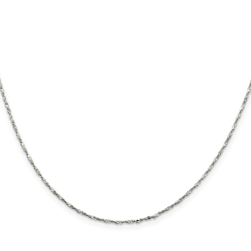 Sterling Silver Twisted Serpentine Chain