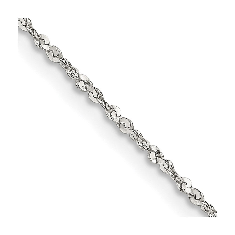 Sterling Silver Twisted Serpentine Chain