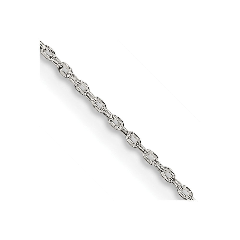 Sterling Silver Flat Link Cable Chain