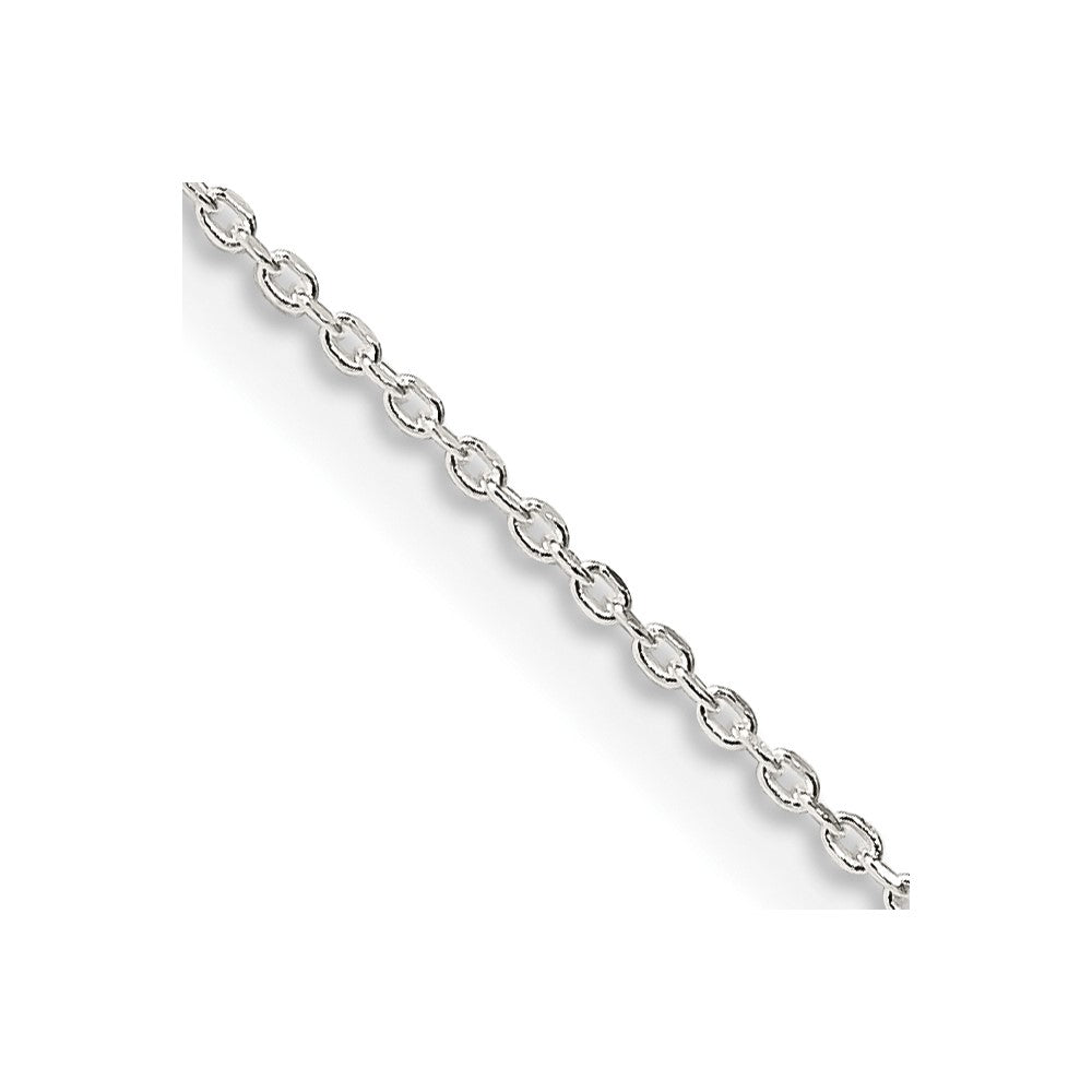 Sterling Silver Diamond-cut Forzantina Cable Chain