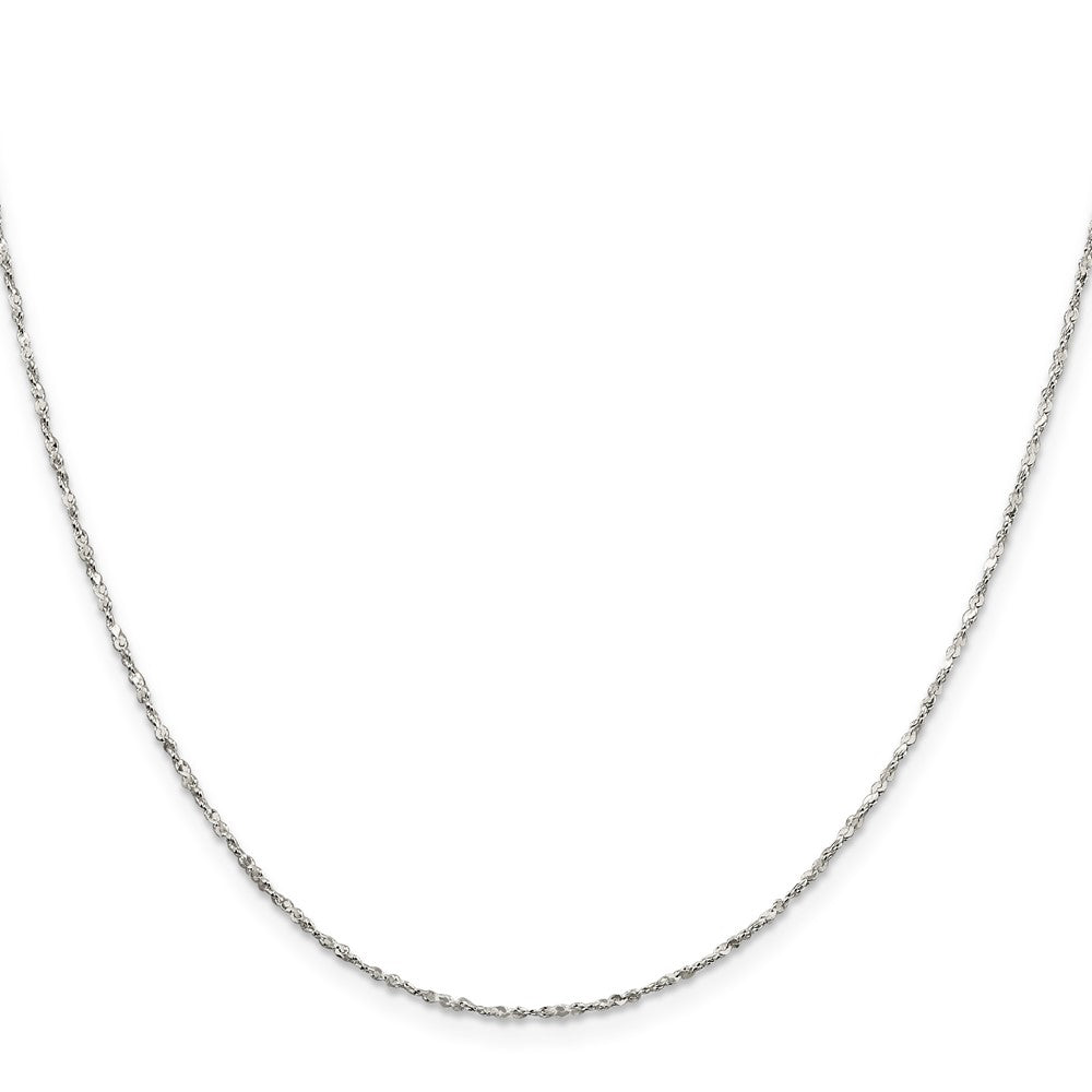 Sterling Silver Twisted Serpentine Chain