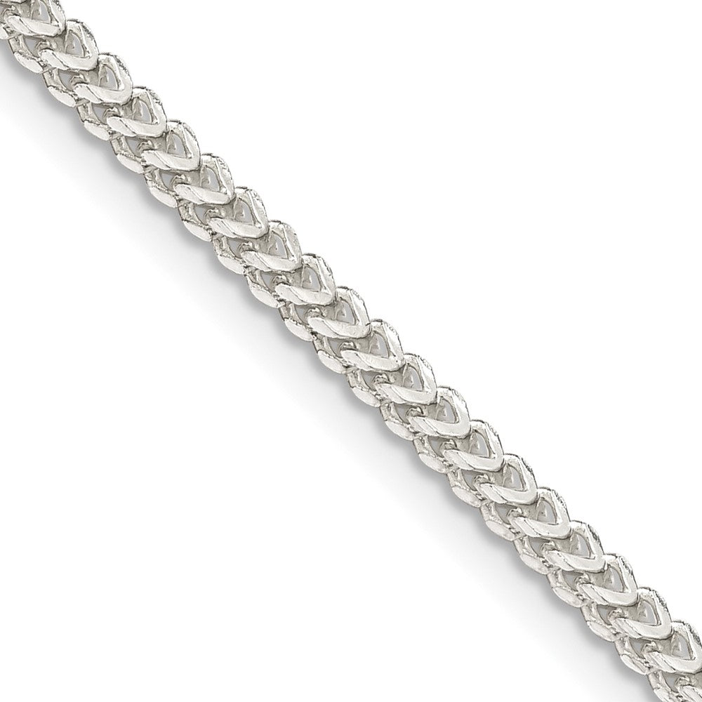 Sterling Silver D/C Square Franco Chain