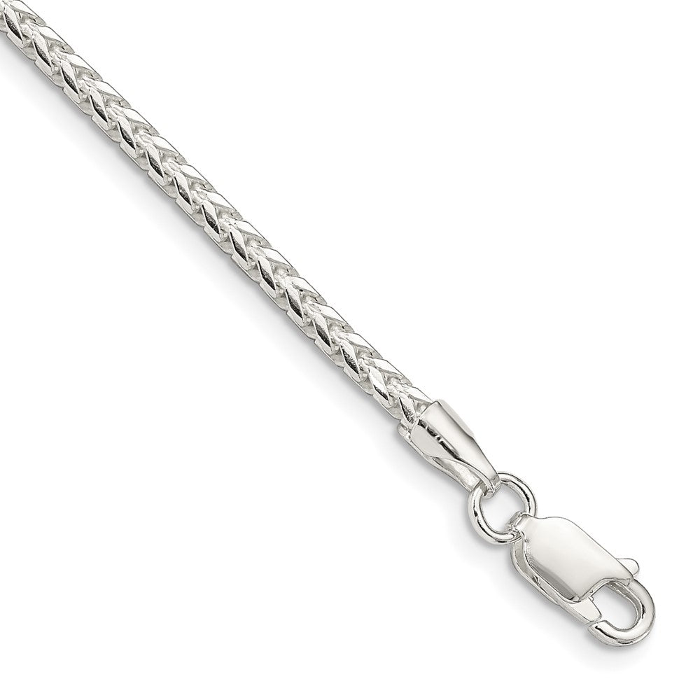 Sterling Silver D/C Square Franco Chain