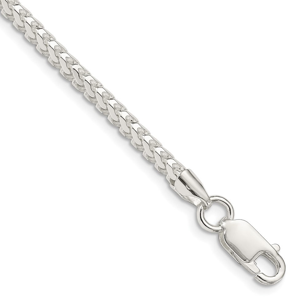 Sterling Silver D/C Square Franco Chain