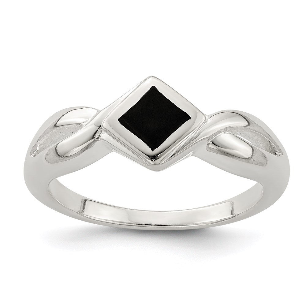 Sterling Silver Onyx Ring