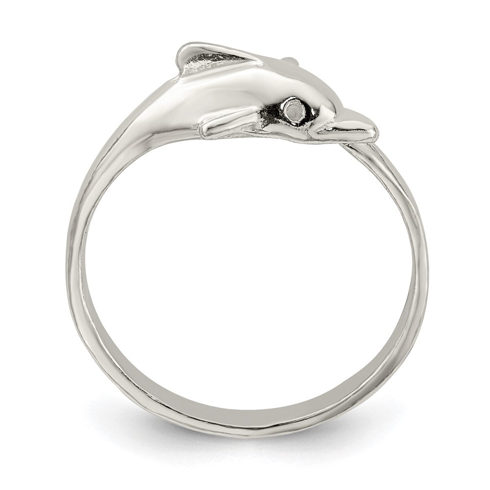 Sterling Silver Dolphin Ring