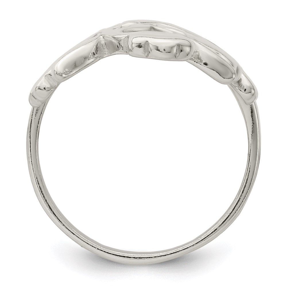 Sterling Silver Vines Full Finger Ring