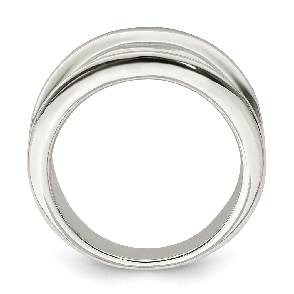 Sterling Silver Tapered Ring