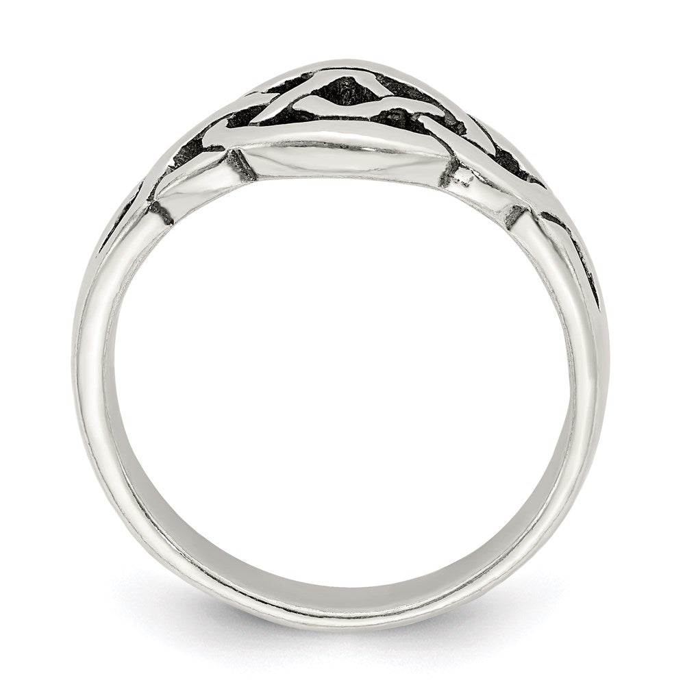 Sterling Silver Antiqued Ring