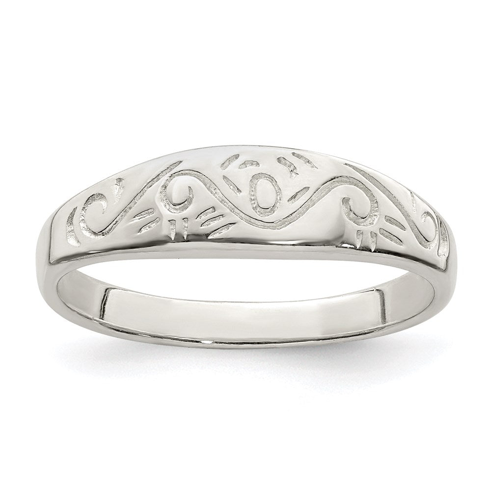 Sterling Silver Swirl Ring