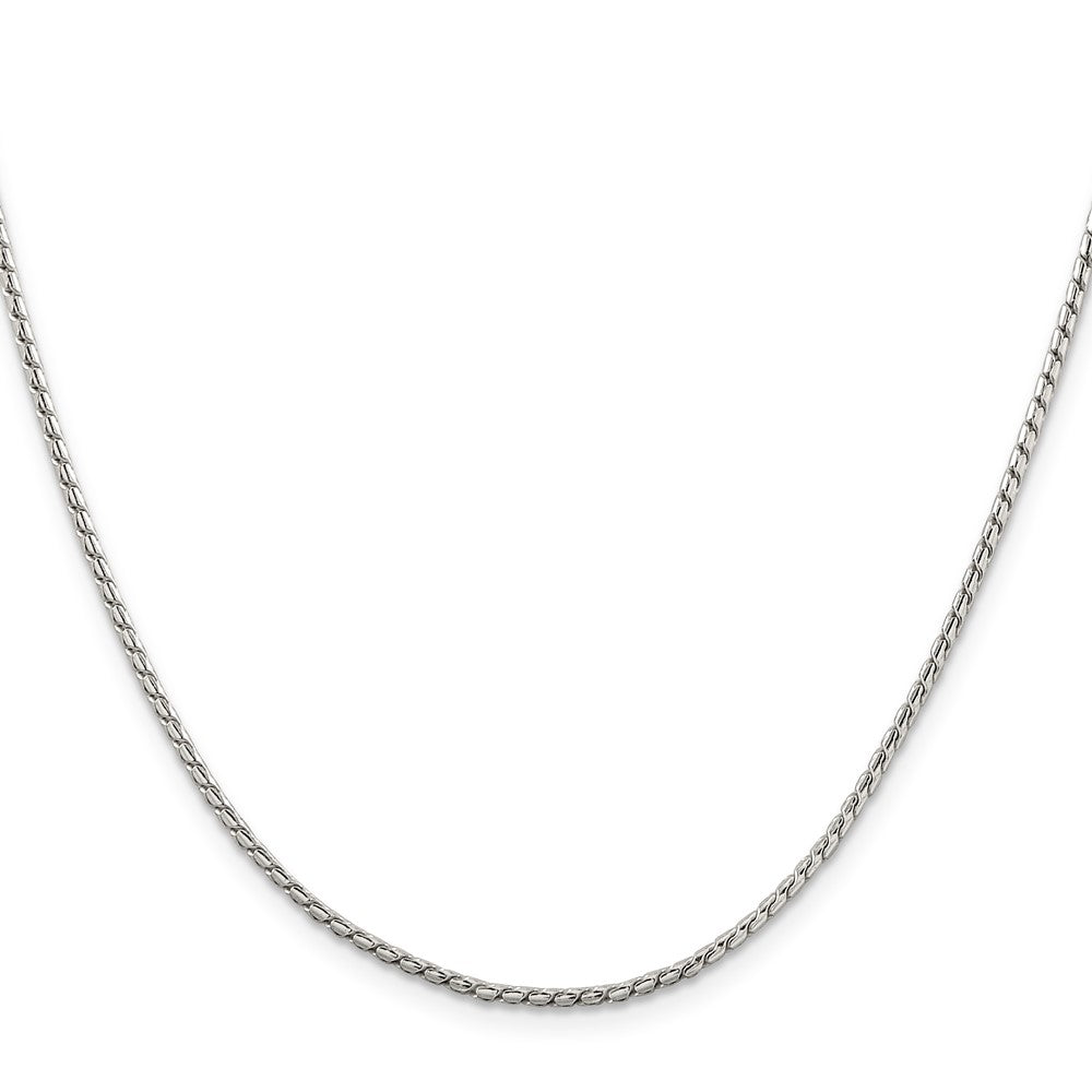 Sterling Silver Round Franco Chain