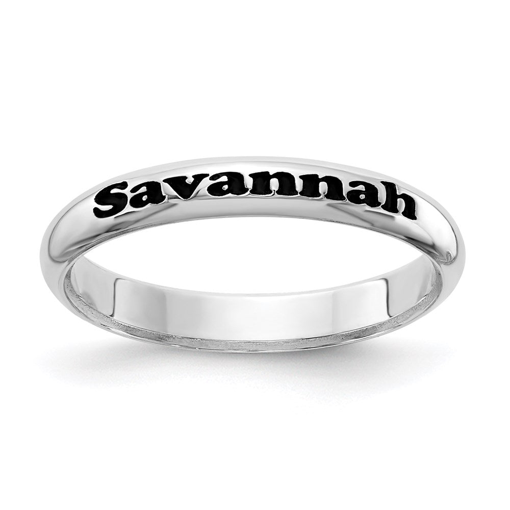 Sterling Silver Half Round Size 10.5 Band